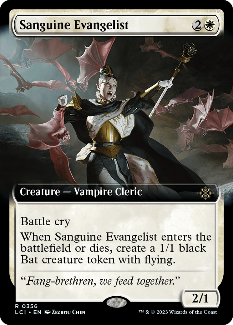 Sanguine Evangelist (Extended Art) [The Lost Caverns of Ixalan] | Exor Games Bridgewater