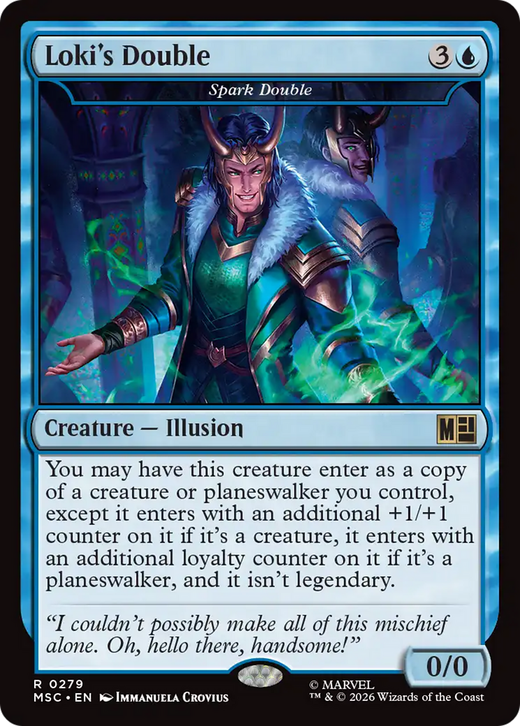 Loki's Double - Spark Double (Surge Foil) [Marvel Super Heroes Commander] | Exor Games Bridgewater