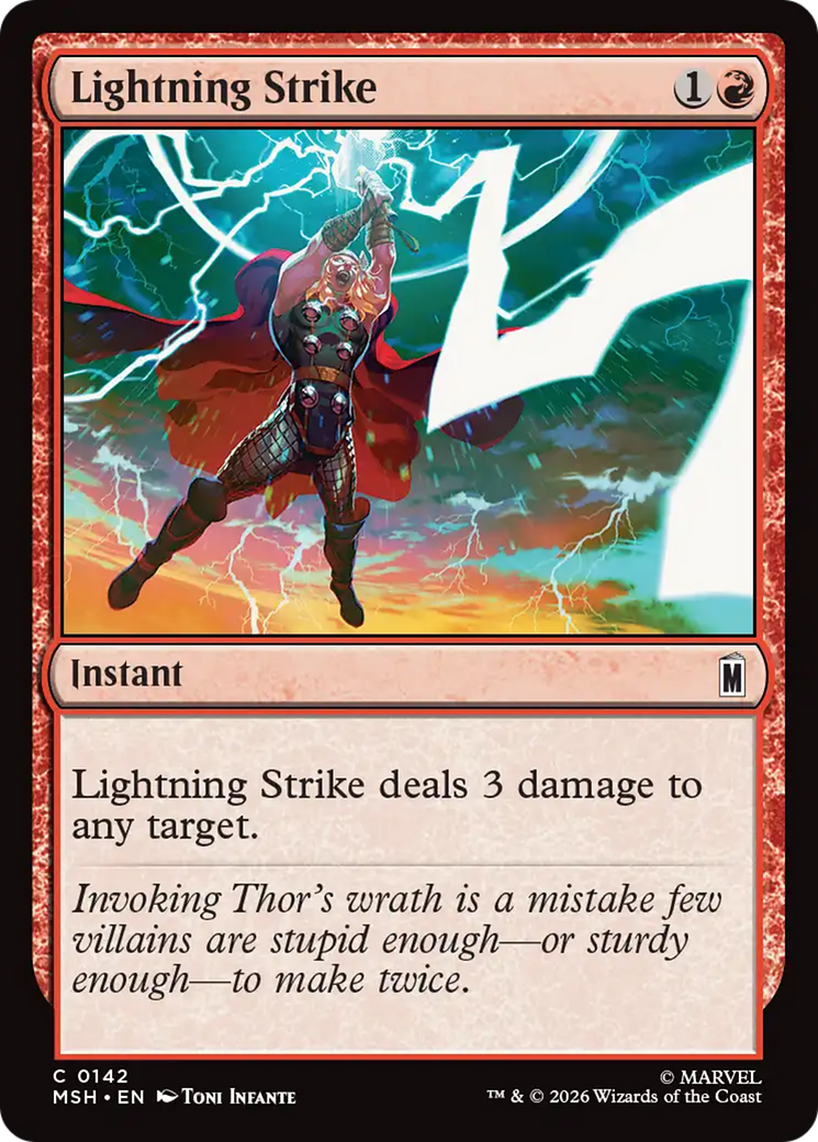 Lightning Strike [Marvel Super Heroes] | Exor Games Bridgewater