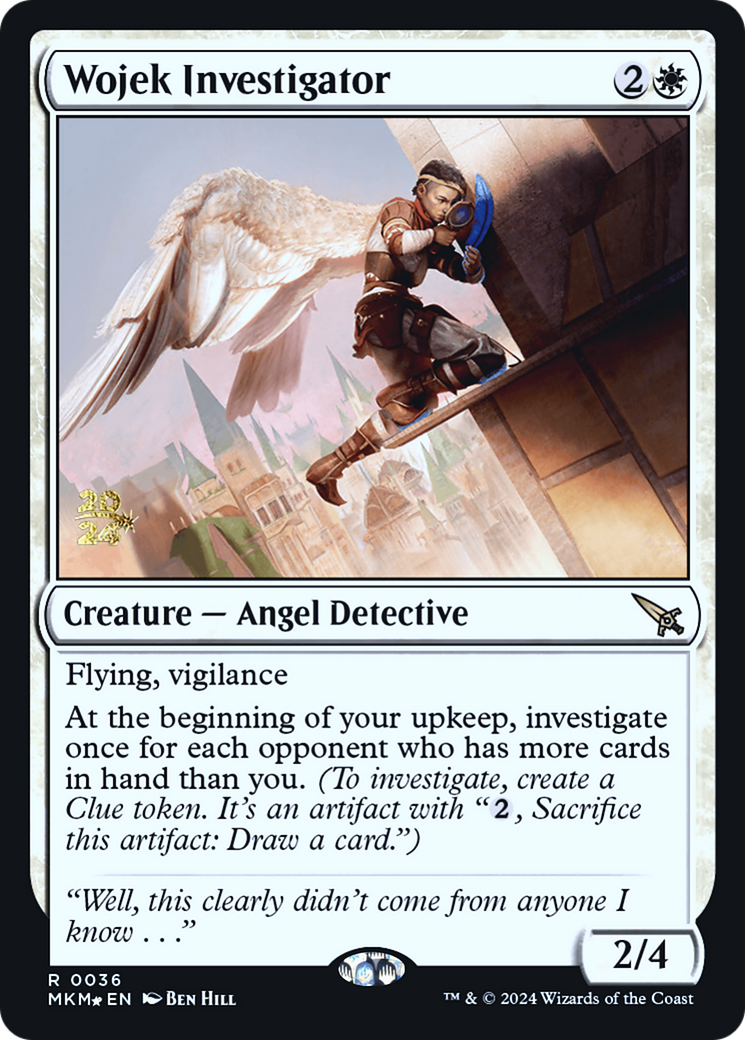 Wojek Investigator [Murders at Karlov Manor Prerelease Promos] | Exor Games Bridgewater