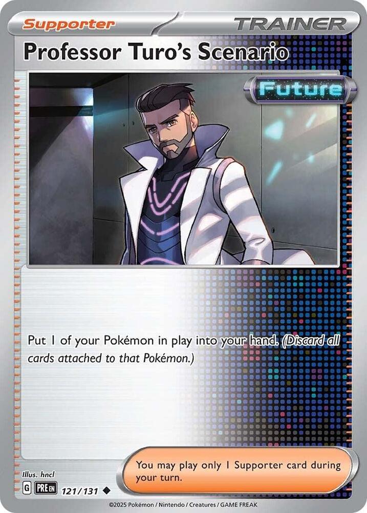 Professor Turo's Scenario (121/131) [Scarlet & Violet: Prismatic Evolutions] | Exor Games Bridgewater