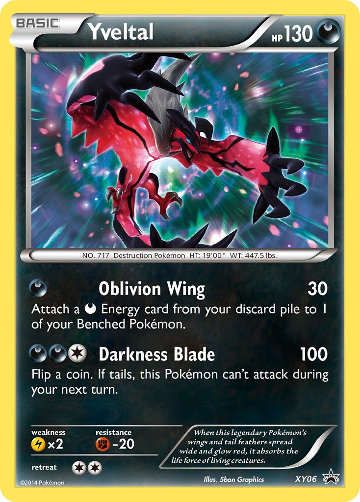 Yveltal (XY06) [XY: Black Star Promos] | Exor Games Bridgewater