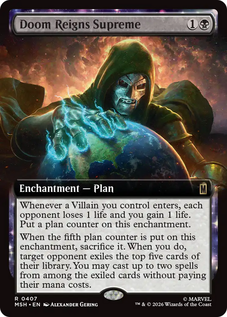 Doom Reigns Supreme (Extended Art) [Marvel Super Heroes] | Exor Games Bridgewater