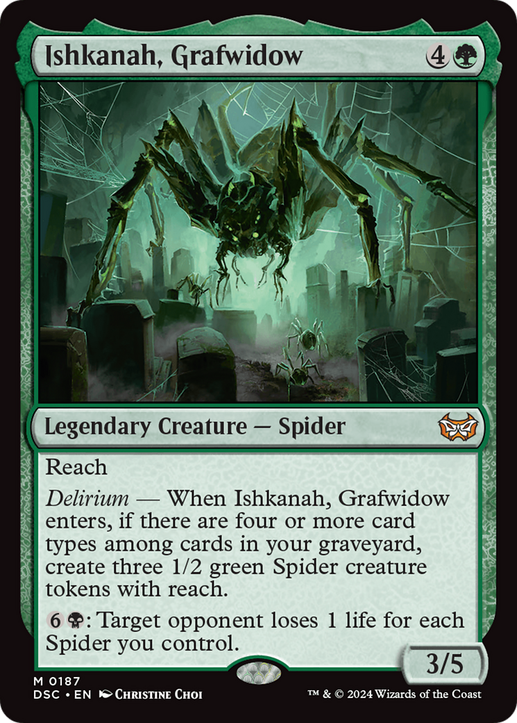 Ishkanah, Grafwidow [Duskmourn: House of Horror Commander] | Exor Games Bridgewater