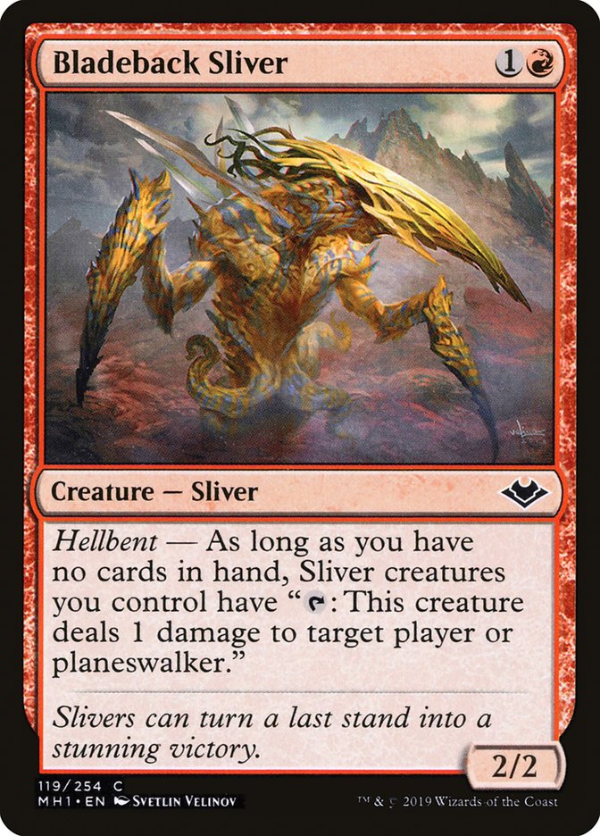 Bladeback Sliver [Modern Horizons] | Exor Games Bridgewater