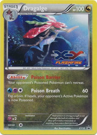 Dragalge (XY10) (Staff) [XY: Black Star Promos] | Exor Games Bridgewater