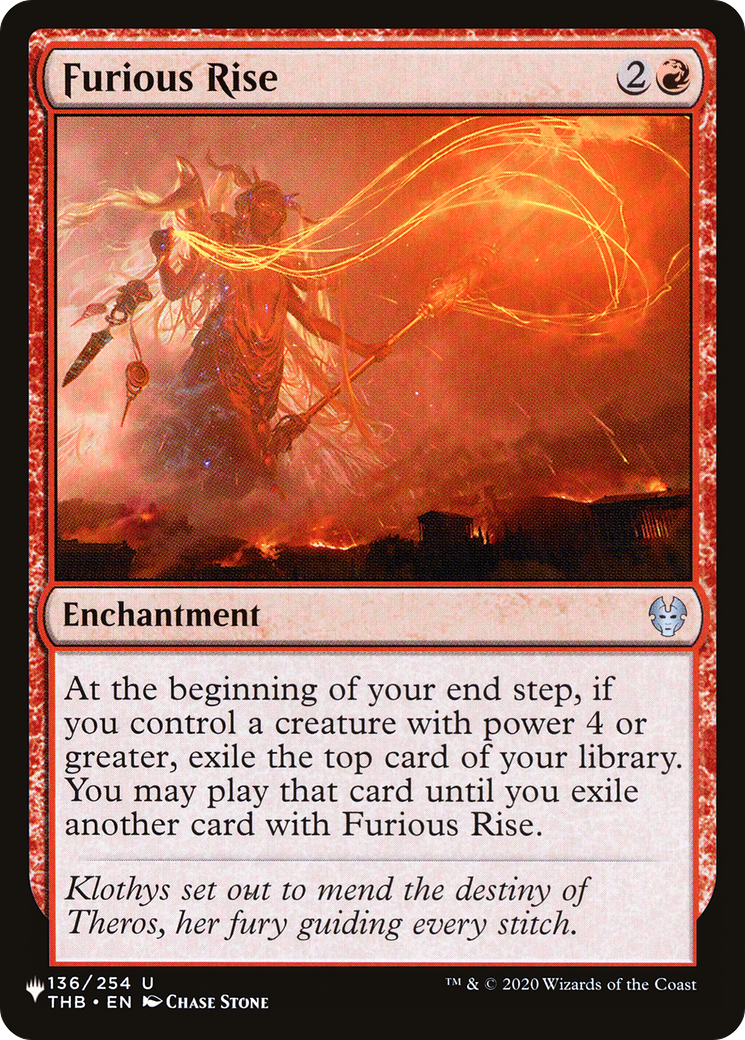 Furious Rise [The List Reprints] | Exor Games Bridgewater