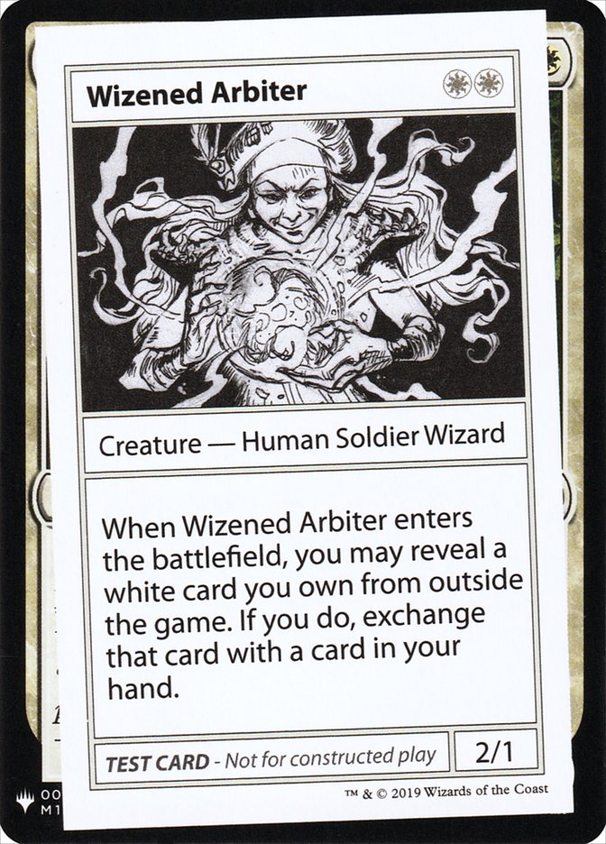 Wizened Arbiter [Mystery Booster Playtest Cards] | Exor Games Bridgewater