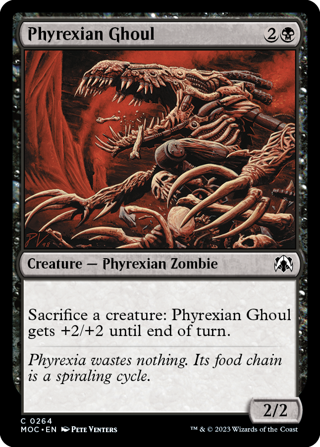 Phyrexian Ghoul [March of the Machine Commander] | Exor Games Bridgewater