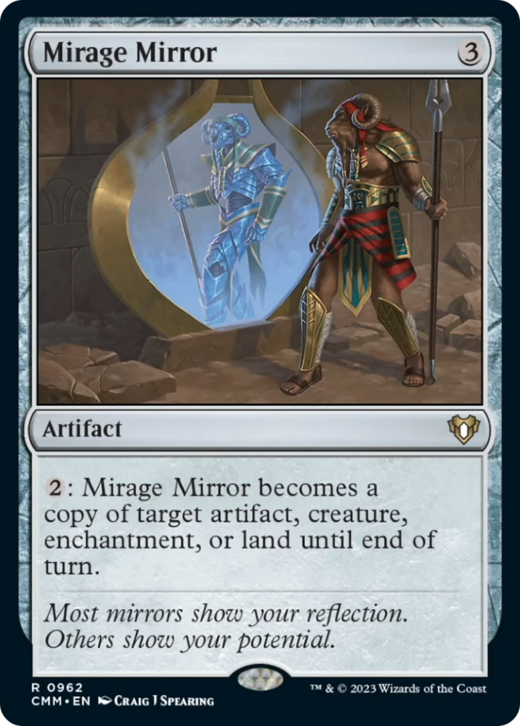 Mirage Mirror [Commander Masters] | Exor Games Bridgewater