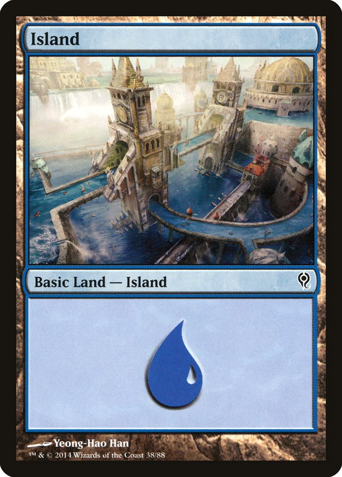 Island (38) [Duel Decks: Jace vs. Vraska] | Exor Games Bridgewater