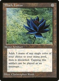 Black Lotus (Oversized) [Oversize Cards] | Exor Games Bridgewater