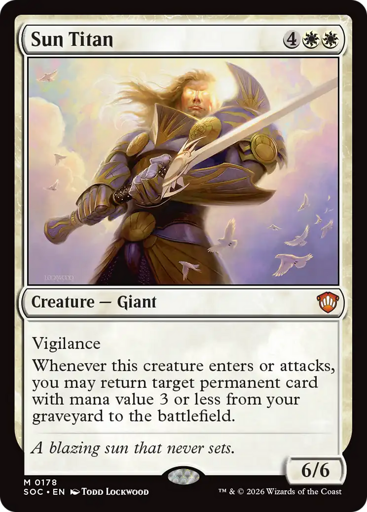 Sun Titan [Secrets of Strixhaven Commander] | Exor Games Bridgewater