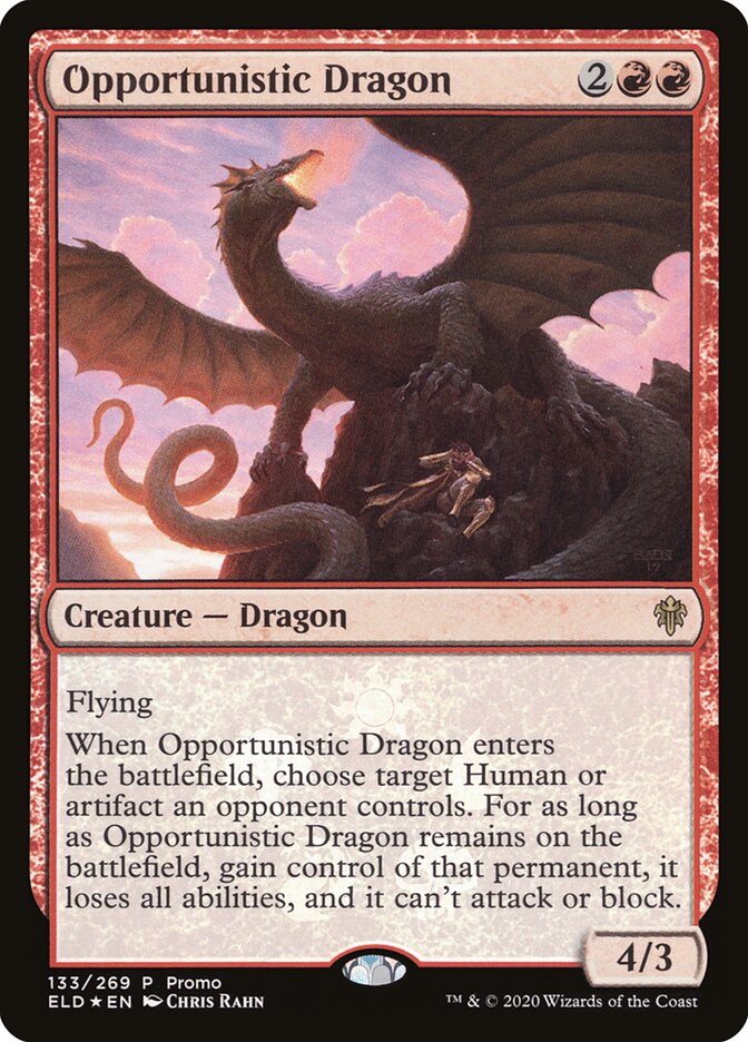 Opportunistic Dragon [Resale Promos] | Exor Games Bridgewater