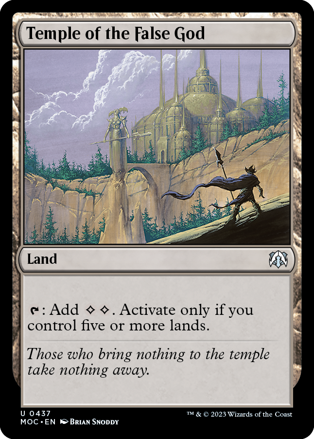 Temple of the False God [March of the Machine Commander] | Exor Games Bridgewater