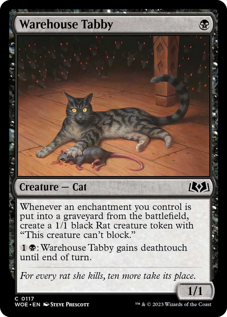 Warehouse Tabby [Wilds of Eldraine] | Exor Games Bridgewater