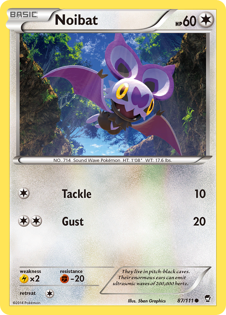 Noibat (87/111) [XY: Furious Fists] | Exor Games Bridgewater