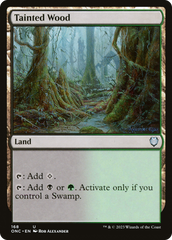 Tainted Wood [Phyrexia: All Will Be One Commander] | Exor Games Bridgewater