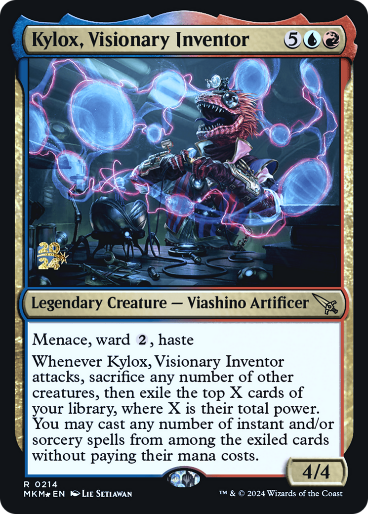 Kylox, Visionary Inventor [Murders at Karlov Manor Prerelease Promos] | Exor Games Bridgewater