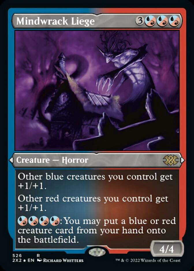 Mindwrack Liege (Foil Etched) [Double Masters 2022] | Exor Games Bridgewater