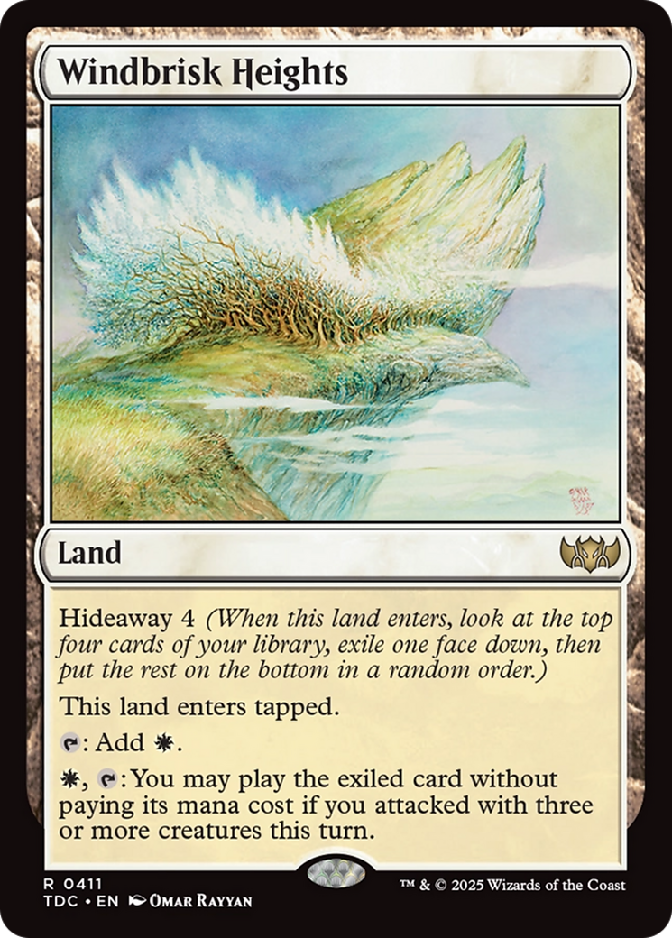 Windbrisk Heights [Tarkir: Dragonstorm Commander] | Exor Games Bridgewater