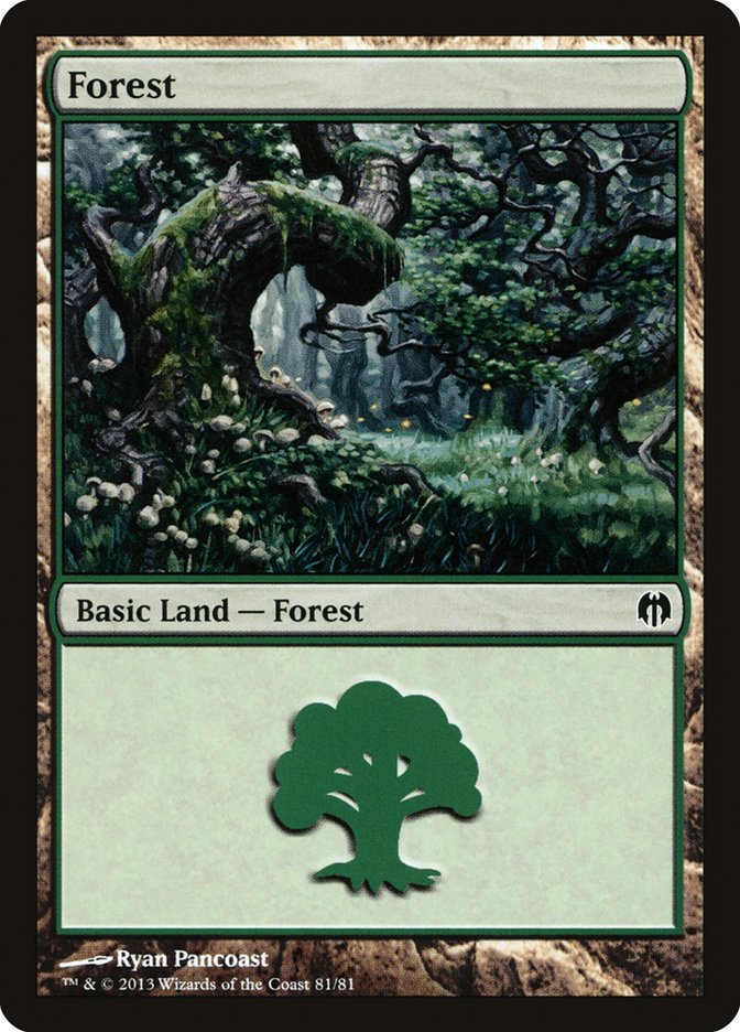 Forest (81) [Duel Decks: Heroes vs. Monsters] | Exor Games Bridgewater