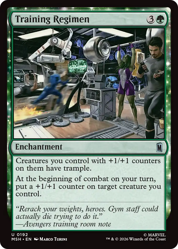 Training Regimen [Marvel Super Heroes] | Exor Games Bridgewater