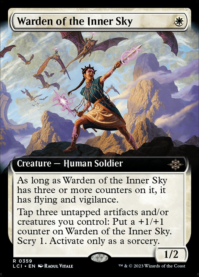 Warden of the Inner Sky (Extended Art) [The Lost Caverns of Ixalan] | Exor Games Bridgewater