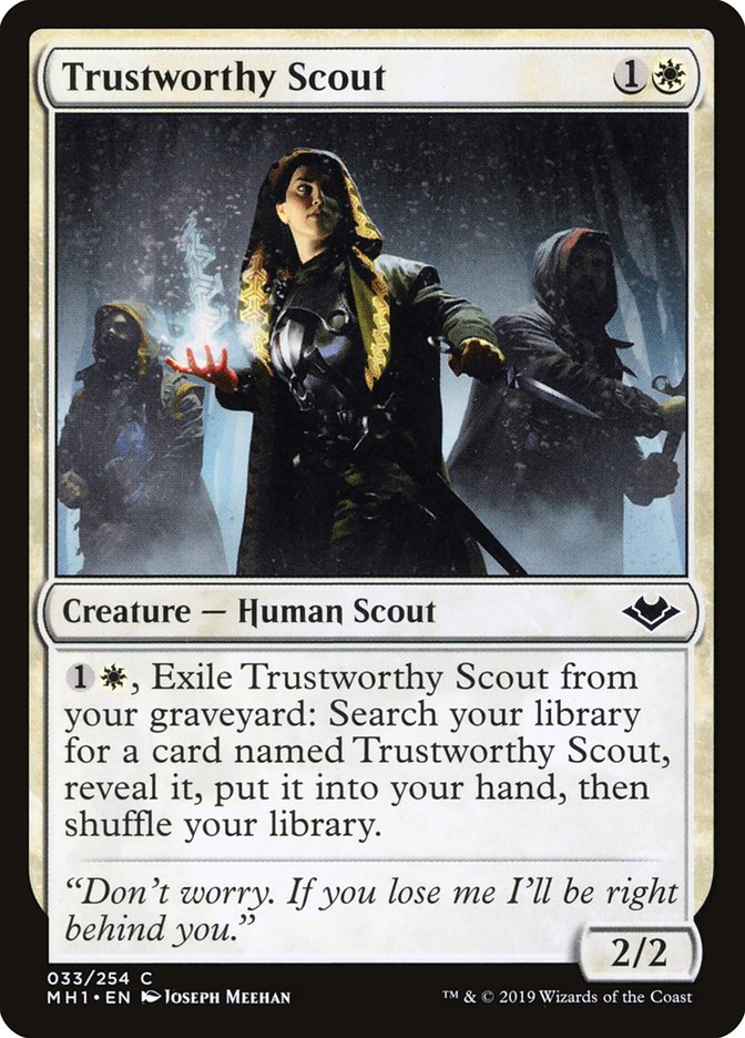 Trustworthy Scout [Modern Horizons] | Exor Games Bridgewater