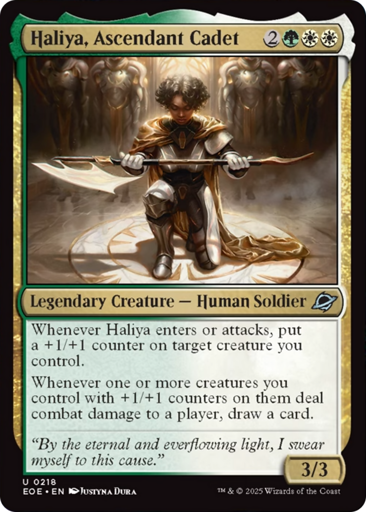 Haliya, Ascendant Cadet [Edge of Eternities] | Exor Games Bridgewater