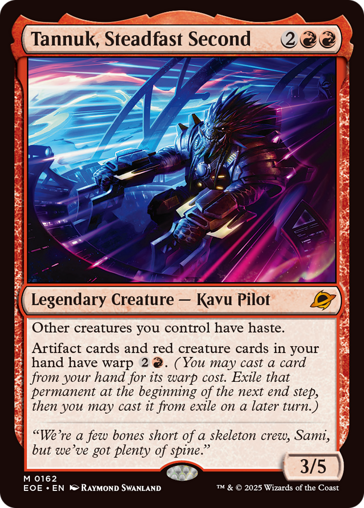 Tannuk, Steadfast Second [Edge of Eternities] | Exor Games Bridgewater
