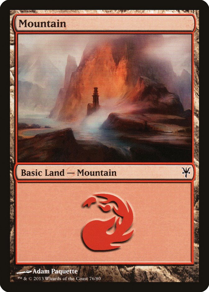 Mountain (76) [Duel Decks: Sorin vs. Tibalt] | Exor Games Bridgewater