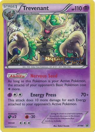 Trevenant (XY94) (Staff) [XY: Black Star Promos] | Exor Games Bridgewater