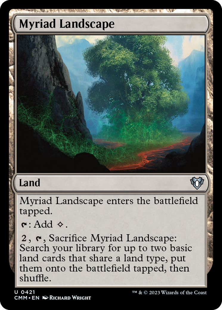 Myriad Landscape [Commander Masters] | Exor Games Bridgewater