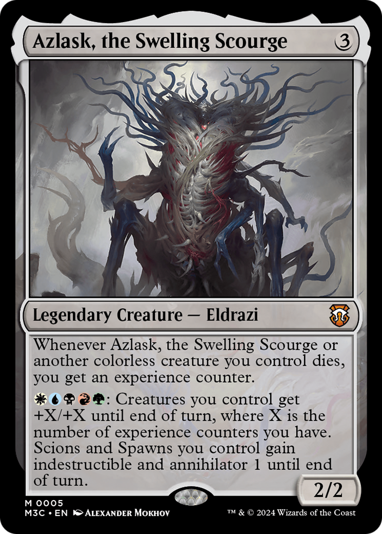 Azlask, the Swelling Scourge [Modern Horizons 3 Commander] | Exor Games Bridgewater