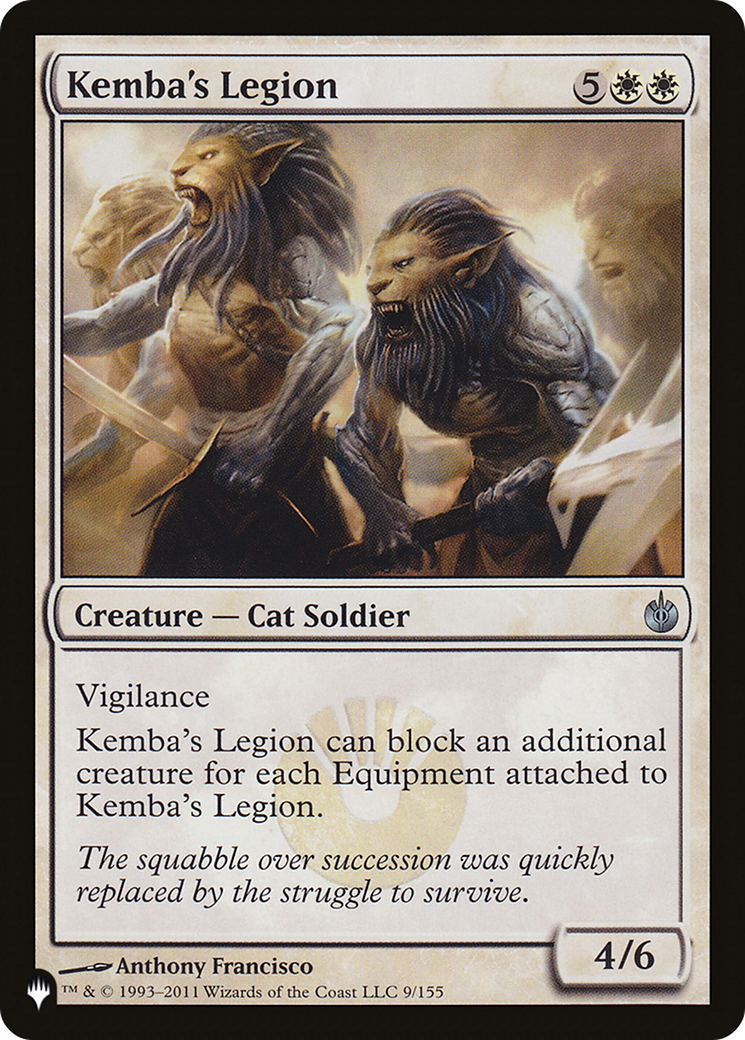 Kemba's Legion [The List] | Exor Games Bridgewater