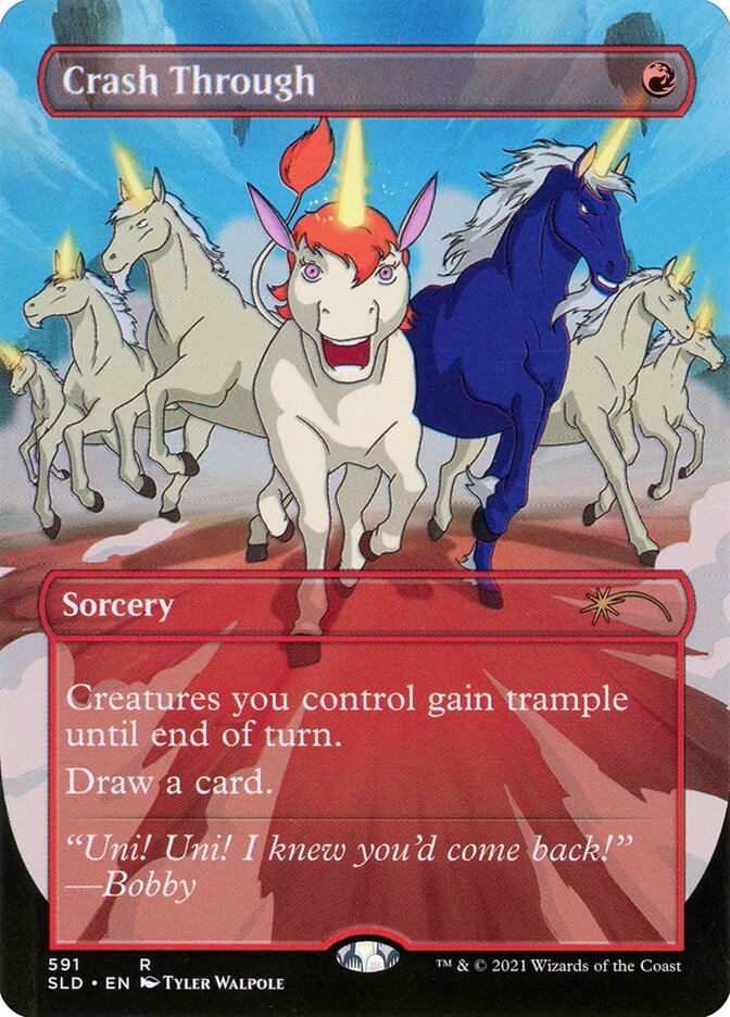 Crash Through (Borderless) [Secret Lair Drop Promos] | Exor Games Bridgewater