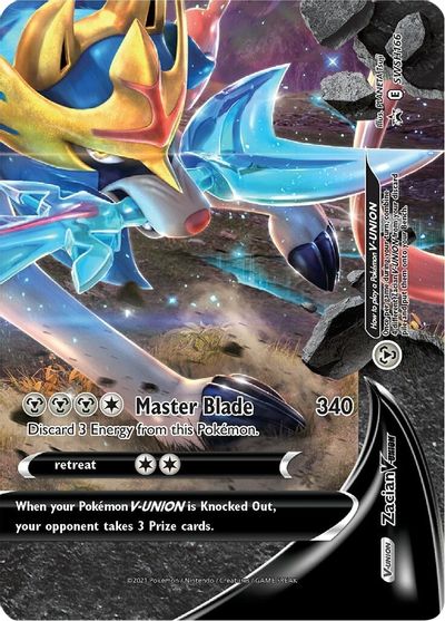 Zacian V-Union (SWSH166) [Sword & Shield: Black Star Promos] | Exor Games Bridgewater