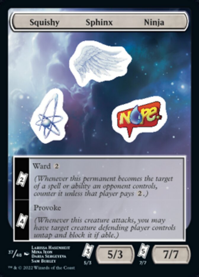 Squishy Sphinx Ninja [Unfinity Stickers] | Exor Games Bridgewater