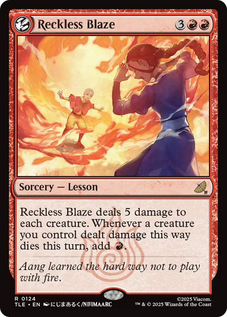 Reckless Blaze [Avatar: The Last Airbender: Eternal-Legal] | Exor Games Bridgewater