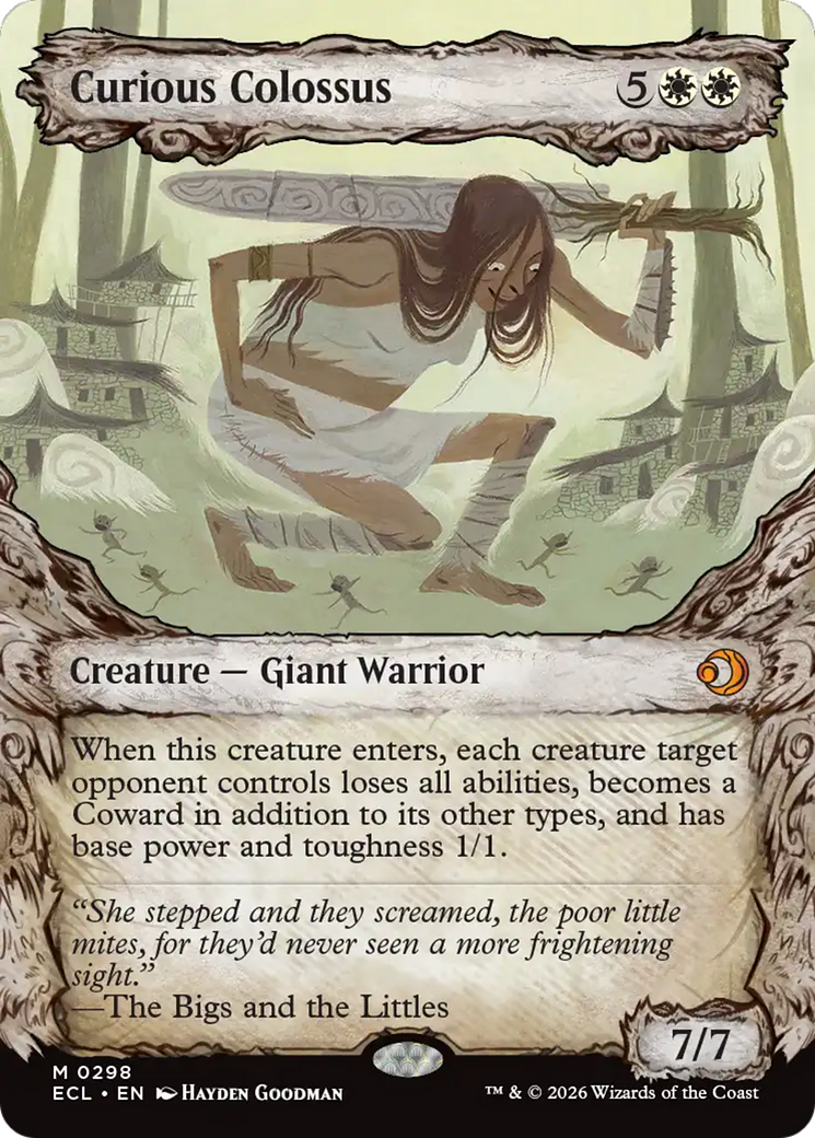 Curious Colossus (Showcase) [Lorwyn Eclipsed] | Exor Games Bridgewater