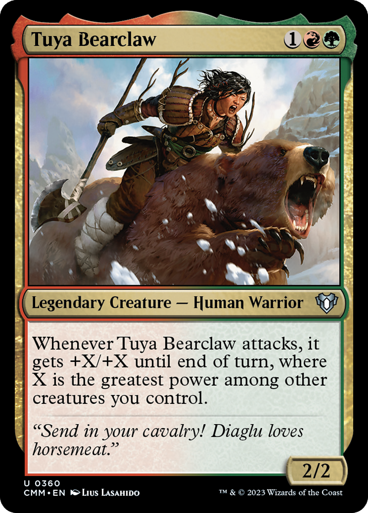 Tuya Bearclaw [Commander Masters] | Exor Games Bridgewater