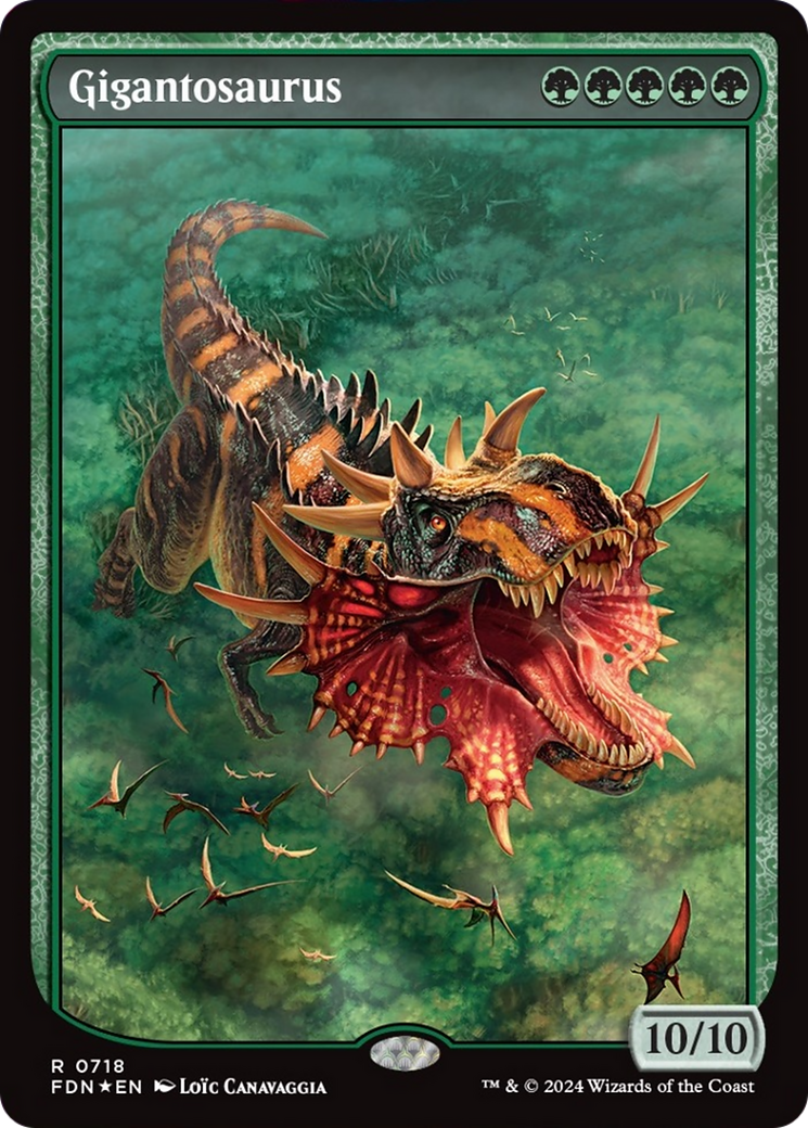 Gigantosaurus (Full Art) [Foundations] | Exor Games Bridgewater