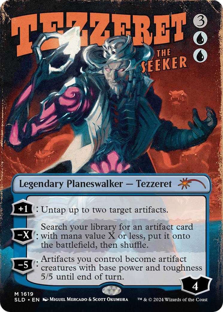 Tezzeret the Seeker (1619) [Secret Lair Drop Series] | Exor Games Bridgewater