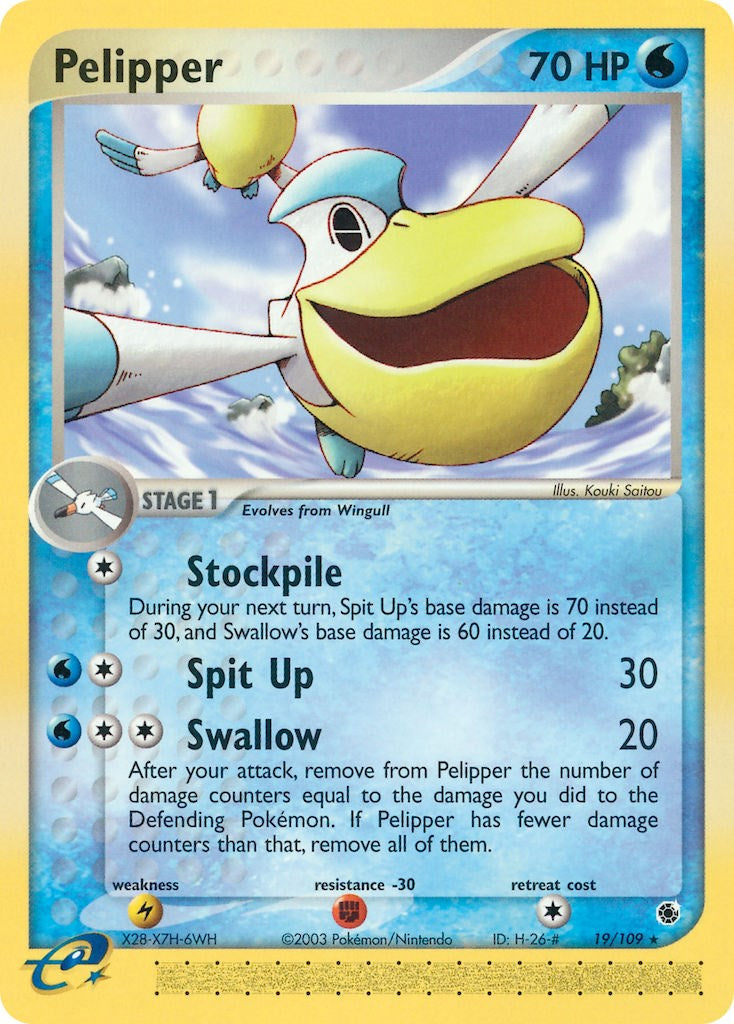 Pelipper (19/109) [EX: Ruby & Sapphire] | Exor Games Bridgewater