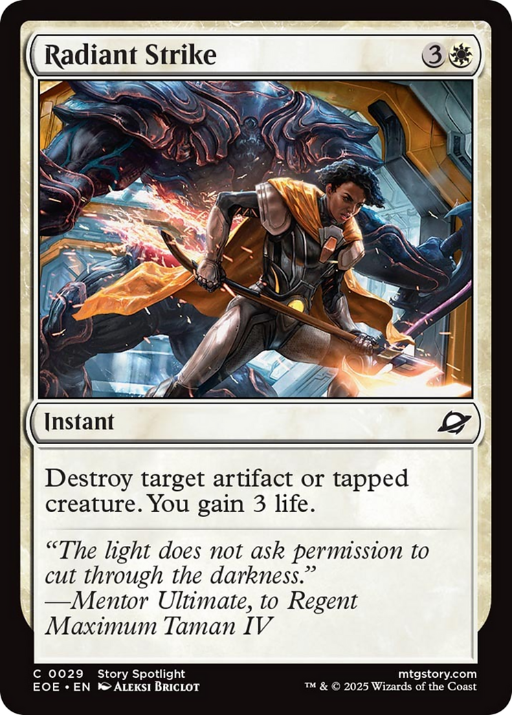 Radiant Strike [Edge of Eternities] | Exor Games Bridgewater