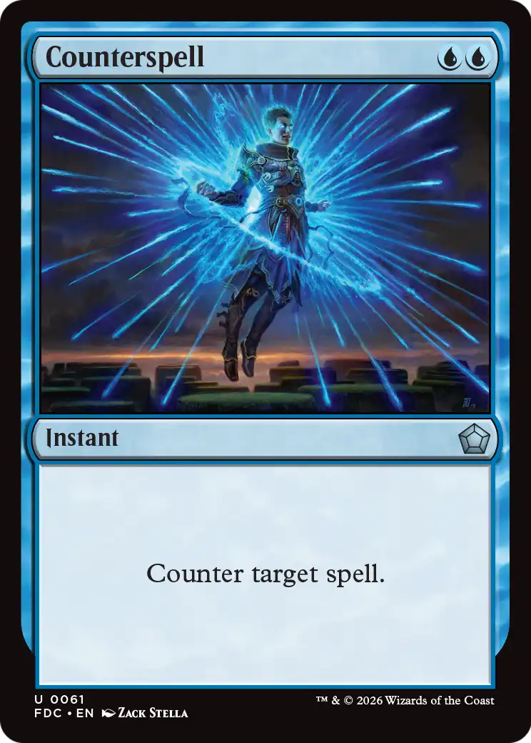 Counterspell [Foundations Commander] | Exor Games Bridgewater