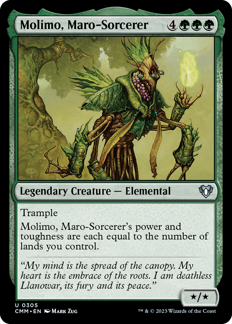 Molimo, Maro-Sorcerer [Commander Masters] | Exor Games Bridgewater