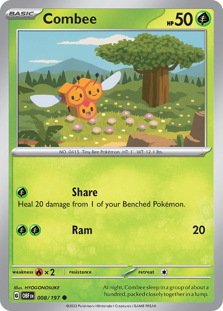 Combee (008/197) [Scarlet & Violet: Obsidian Flames] | Exor Games Bridgewater