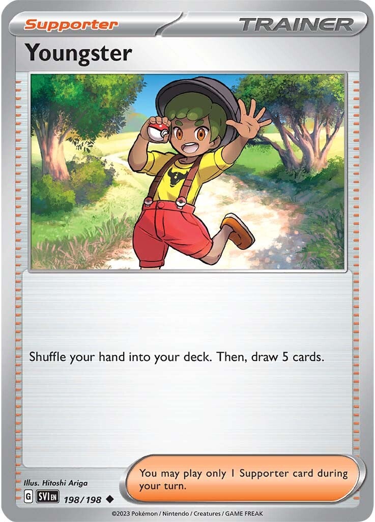 Youngster (198/198) [Scarlet & Violet: Base Set] | Exor Games Bridgewater